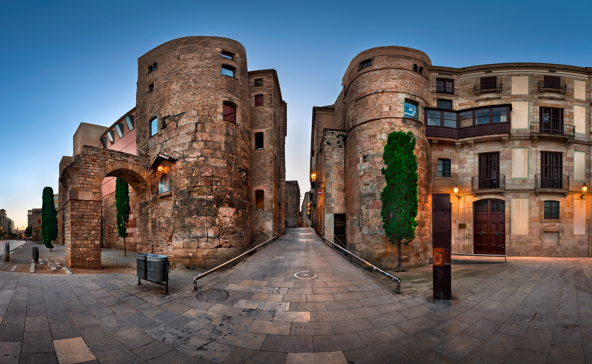 Roman Gate in Barcelona, Spain - Anshar Photography
